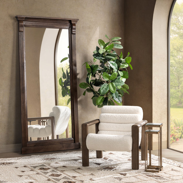 Classic Home - Dahlia Upholstered Fabric Accent Chair - 53006613 - GreatFurnitureDeal