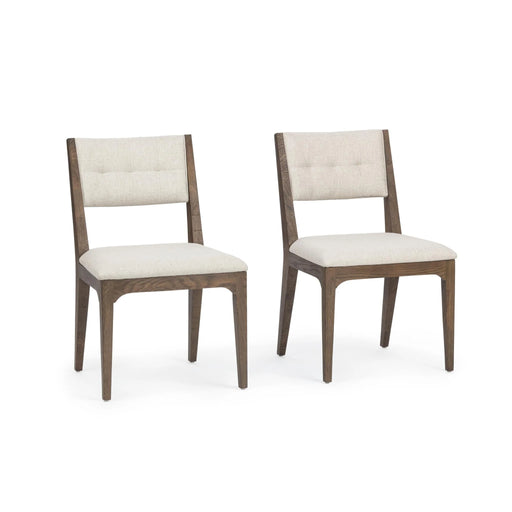 Classic Home - Estelle Dining Chair in Soft Cocoa (Set of 2) - 53006627 - GreatFurnitureDeal