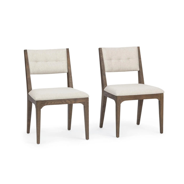 Classic Home - Estelle Dining Chair in Soft Cocoa (Set of 2) - 53006627