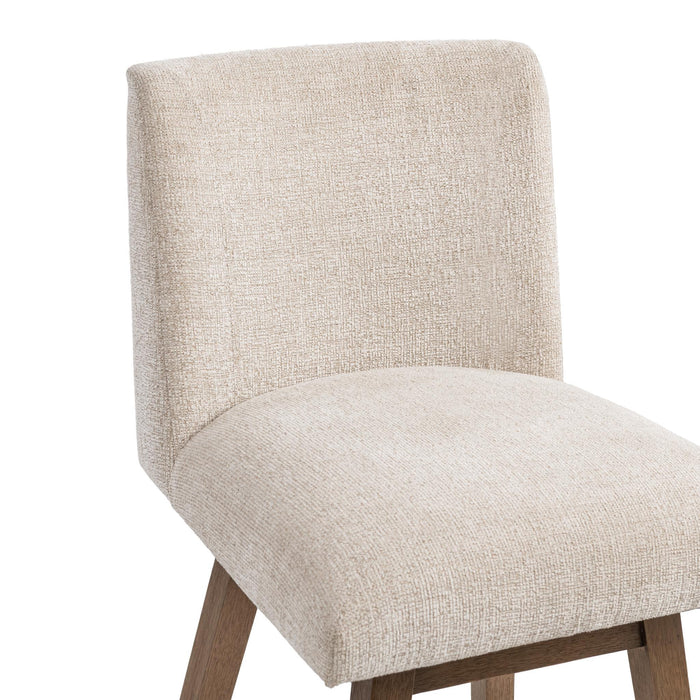 Classic Home - Ava Swivel Counter Stool in Vanilla Oat - 53006653