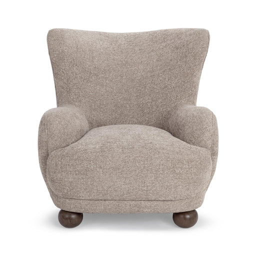 Classic Home - Penelope Accent Chair in Mushroom Taupe - 53006659 - GreatFurnitureDeal