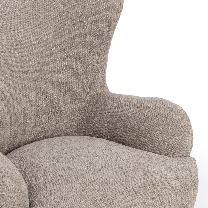Classic Home - Penelope Accent Chair in Mushroom Taupe - 53006659