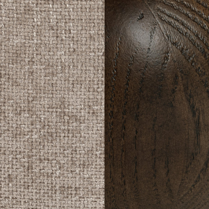 Classic Home - Penelope Accent Chair in Mushroom Taupe - 53006659