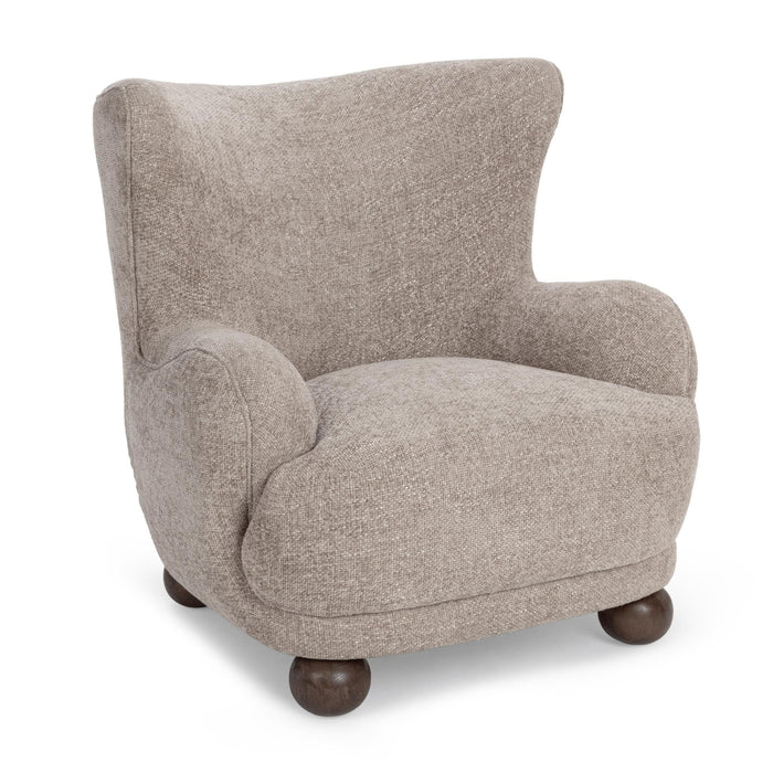 Classic Home - Penelope Accent Chair in Mushroom Taupe - 53006659