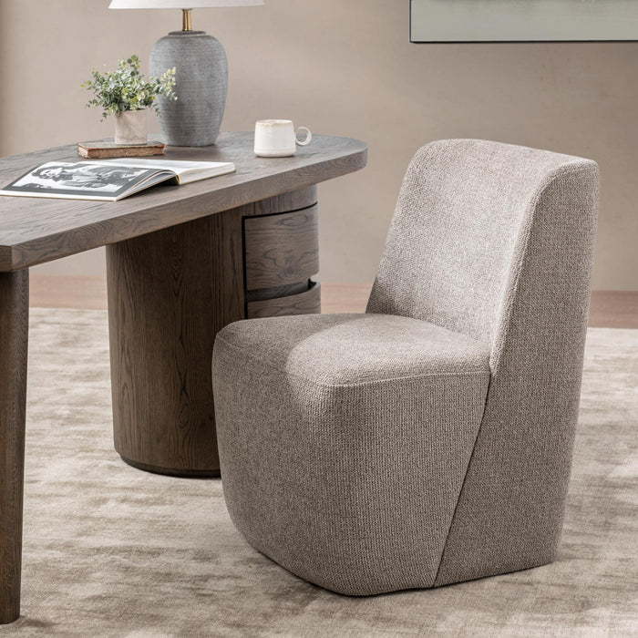 Classic Home - Senna Dining Chair in Smoke Taupe - 53006669 - GreatFurnitureDeal