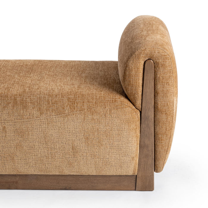 Classic Home - Soraya Accent Bench in Spiced Amber - 53006670