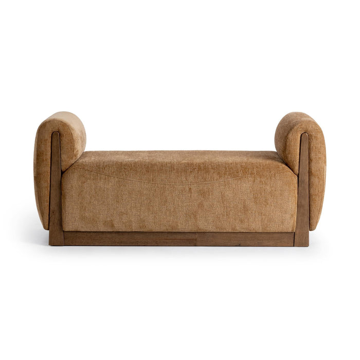 Classic Home - Soraya Accent Bench in Spiced Amber - 53006670