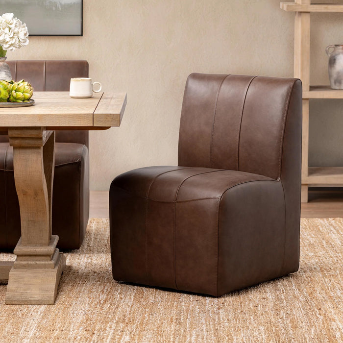 Classic Home - Carsen Dining Chair in Rich Cocoa - 53006680 - GreatFurnitureDeal
