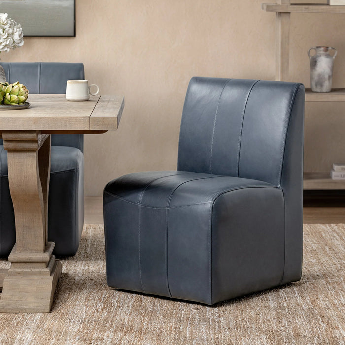 Classic Home - Carsen Dining Chair in Mystic Blue - 53006685 - GreatFurnitureDeal