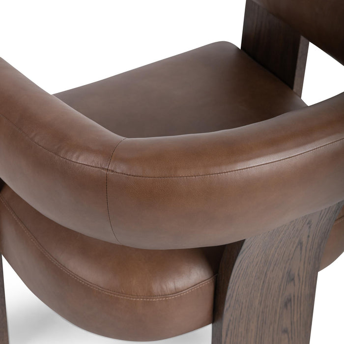 Classic Home - Julina Accent Chair in Rich Cocoa - 53006689