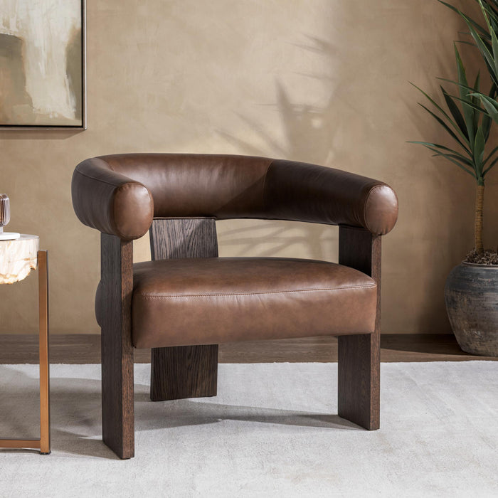 Classic Home - Julina Accent Chair in Rich Cocoa - 53006689