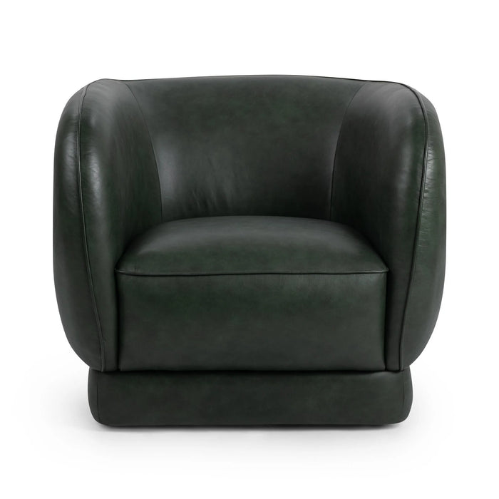 Classic Home - Rinner Swivel Chair in Hunter Green - 53006690 - GreatFurnitureDeal