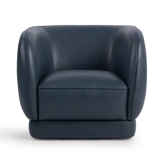 Classic Home - Rinner Swivel Chair in Mystic Blue - 53006691 - GreatFurnitureDeal
