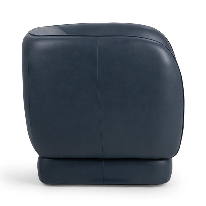 Classic Home - Rinner Swivel Chair in Mystic Blue - 53006691 - GreatFurnitureDeal