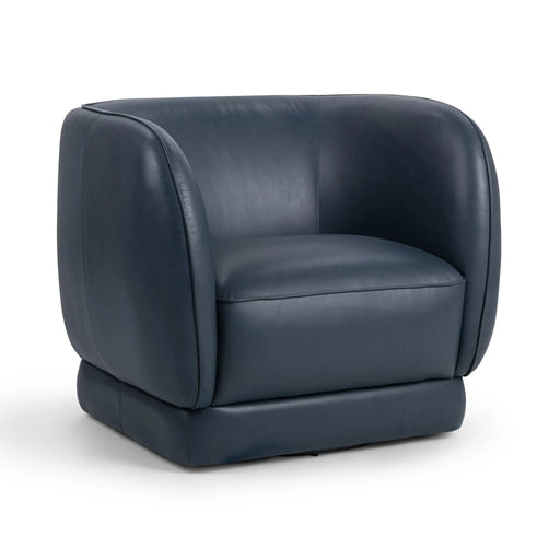 Classic Home - Rinner Swivel Chair in Mystic Blue - 53006691 - GreatFurnitureDeal