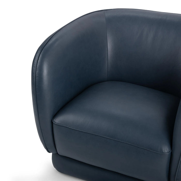 Classic Home - Rinner Swivel Chair in Mystic Blue - 53006691 - GreatFurnitureDeal