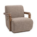 Classic Home - Welson Swivel Accent Chair in Warm Mocha - 53006702 - GreatFurnitureDeal