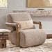 Classic Home - Welson Swivel Accent Chair in Warm Mocha - 53006702 - GreatFurnitureDeal