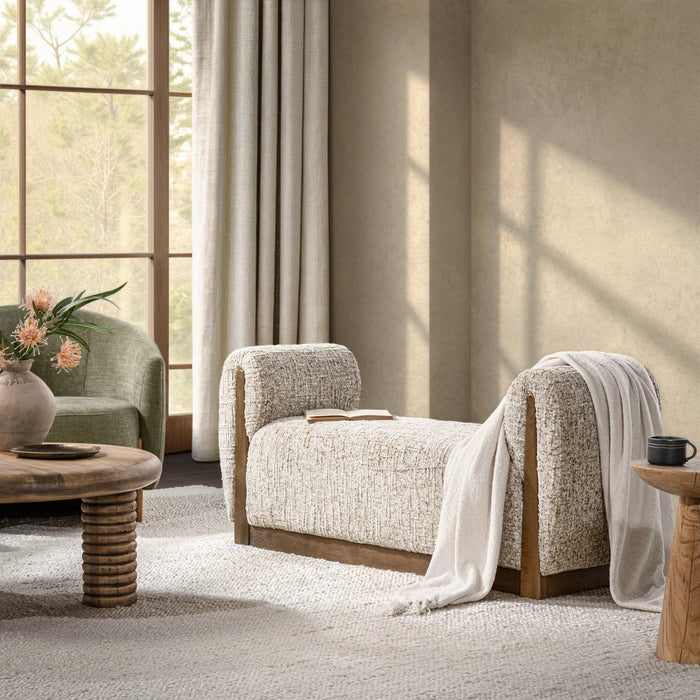Classic Home - Soraya Accent Bench in Wheatfield - 53006716