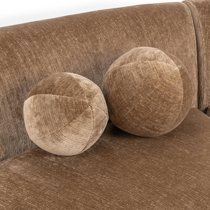 Classic Home - Octavia 2 Piece Sectional in Walnut Heather - 53006725