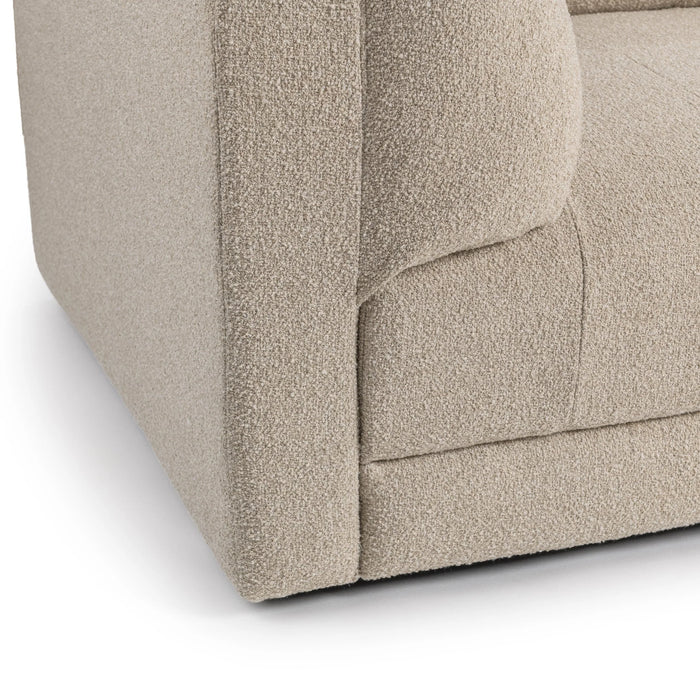 Classic Home - Adalynne 3 Piece Sectional in Buttermilk - 53006770