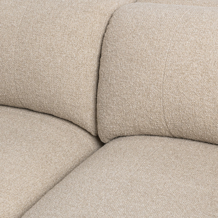 Classic Home - Adalynne 3 Piece Sectional in Buttermilk - 53006770