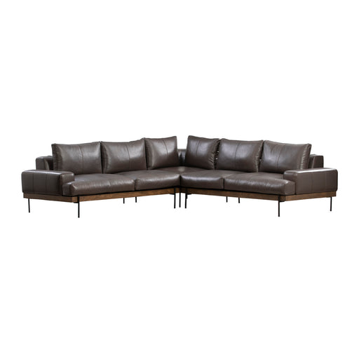 Classic Home Furniture - Largo Sectional Sofa Storm MX - 53007574 - GreatFurnitureDeal