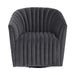 Classic Home - Arline Swivel Chair in Gray - 53051366 - GreatFurnitureDeal