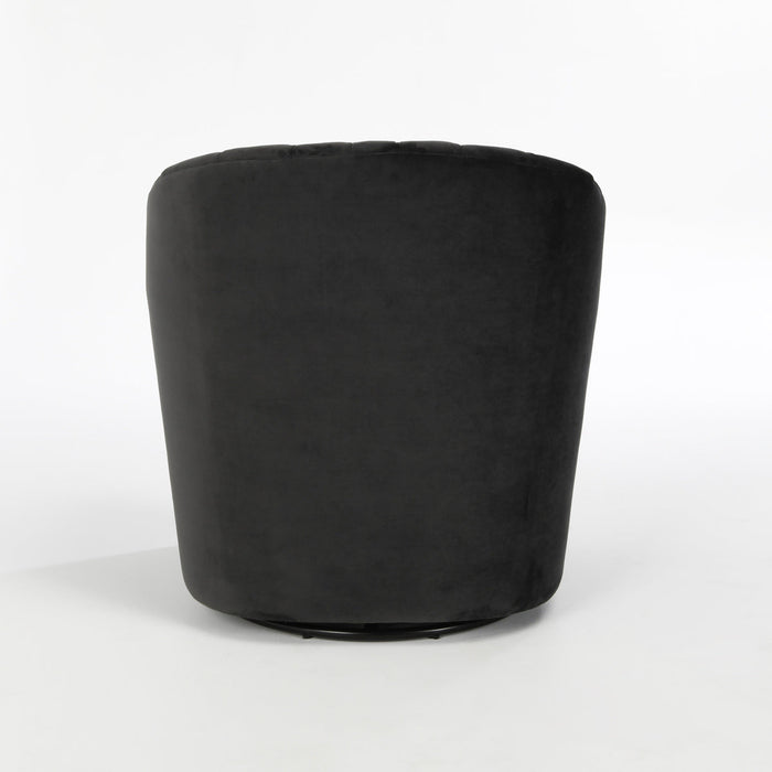 Classic Home - Arline Swivel Accent Chair in Gray - 53051366 - GreatFurnitureDeal