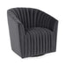 Classic Home - Arline Swivel Chair in Gray - 53051366 - GreatFurnitureDeal