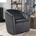 Classic Home - Arline Swivel Chair in Gray - 53051366 - GreatFurnitureDeal