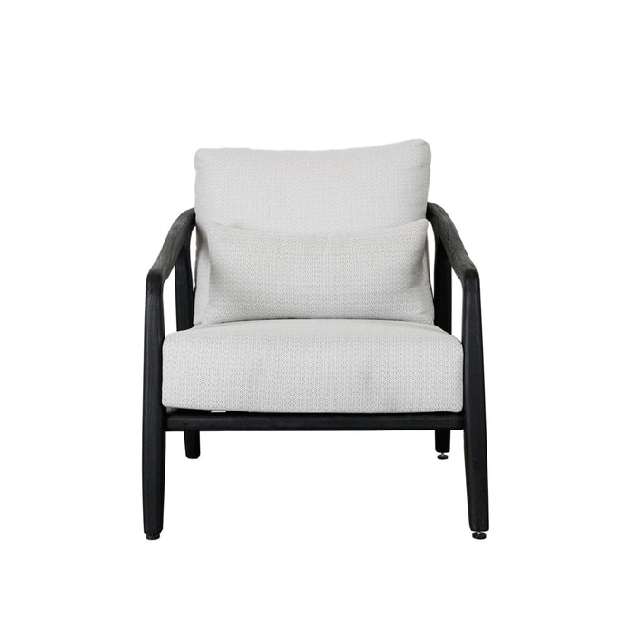 Classic Home - Aria Outdoor Accent Chair Black - 53051457 - GreatFurnitureDeal