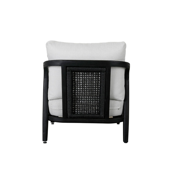 Classic Home - Aria Outdoor Accent Chair Black - 53051457 - GreatFurnitureDeal