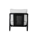 Classic Home - Aria Outdoor Accent Chair Black - 53051457 - GreatFurnitureDeal