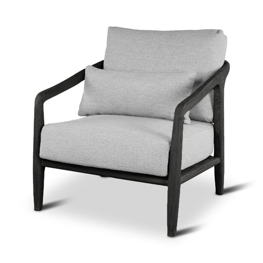 Classic Home - Aria Outdoor Accent Chair Black - 53051457 - GreatFurnitureDeal