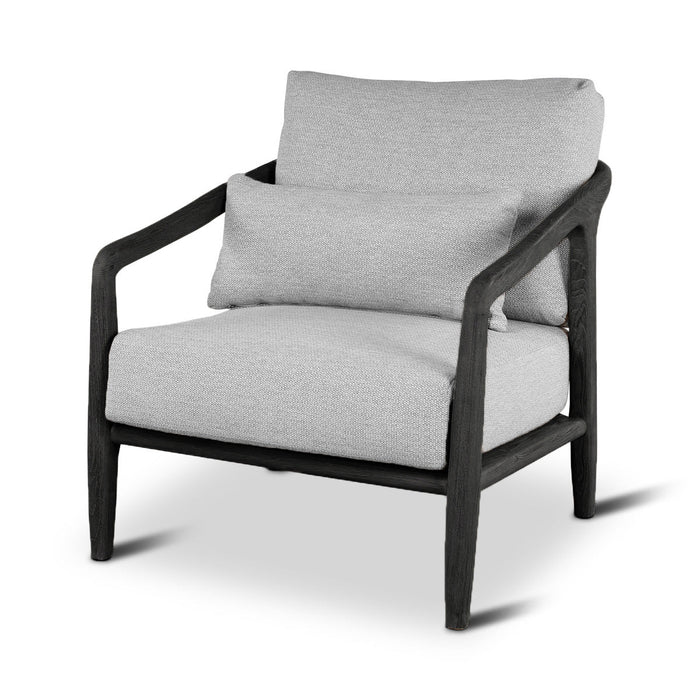 Classic Home - Aria Outdoor Accent Chair Black - 53051457 - GreatFurnitureDeal