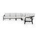 Classic Home - Aria Outdoor 4pc Sectional Black - 53051459 - GreatFurnitureDeal