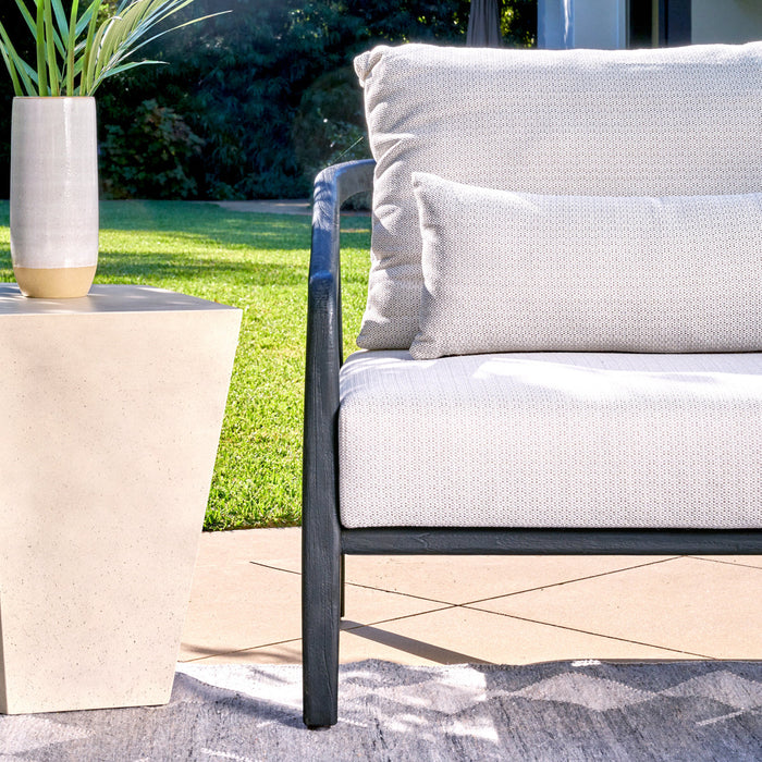 Classic Home - Aria Outdoor 4pc Sectional Black - 53051459 - GreatFurnitureDeal