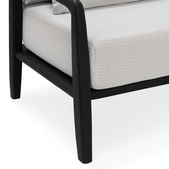 Classic Home - Aria Outdoor 4pc Sectional Black - 53051459 - GreatFurnitureDeal