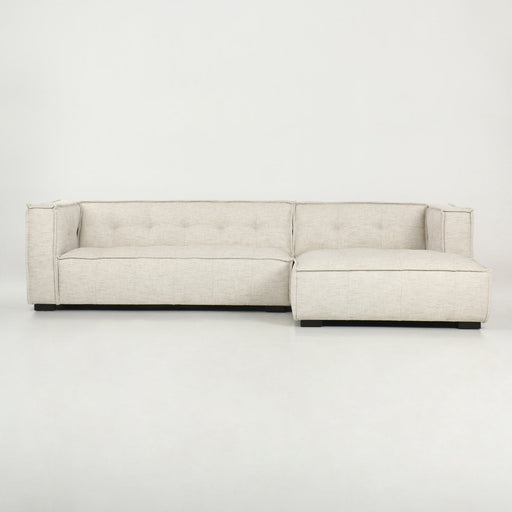 Classic Home - Element 2pc Sectional w/RAF Chaise Beige - 53051500 - GreatFurnitureDeal