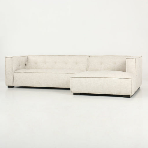 Classic Home - Element 2pc Sectional w/RAF Chaise Beige - 53051500 - GreatFurnitureDeal