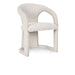Classic Home - Archie Distressed Leather Dining Chair in Birch Cream - 53051595 - GreatFurnitureDeal