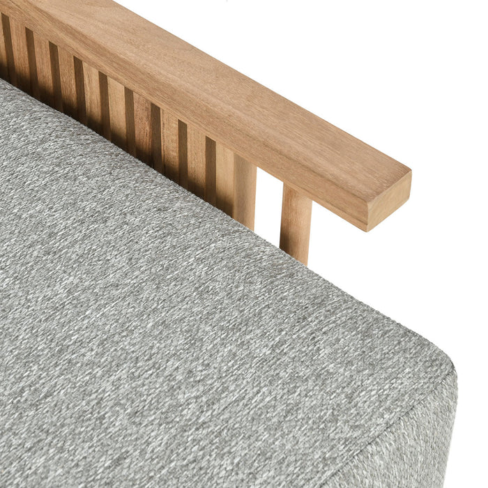 Classic Home - Hudson Outdoor Accent Chair in Natural/Gray - 53051613 - GreatFurnitureDeal