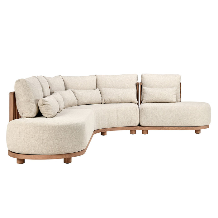 Classic Home Furniture - Isla Outdoor Sectional Natural - 53051620
