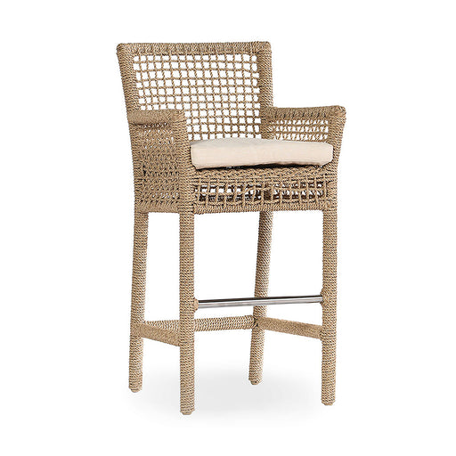 Classic Home - Brisbane Outdoor Bar Stool Natural - Seat Height 30" - 53051631 - GreatFurnitureDeal