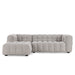 Classic Home - Walter Sectional w/LAF Chaise in Taupe - 53051637 - GreatFurnitureDeal