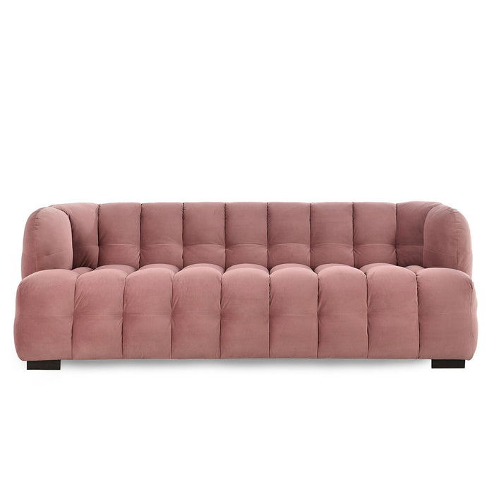 Classic Home Furniture - Petra Velvet 89" Sofa Blush - 53051638 - GreatFurnitureDeal