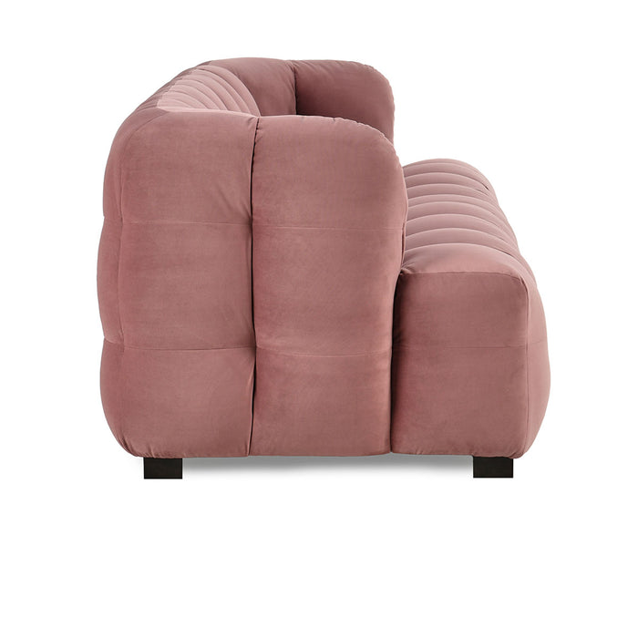 Classic Home Furniture - Petra Velvet 89" Sofa Blush - 53051638