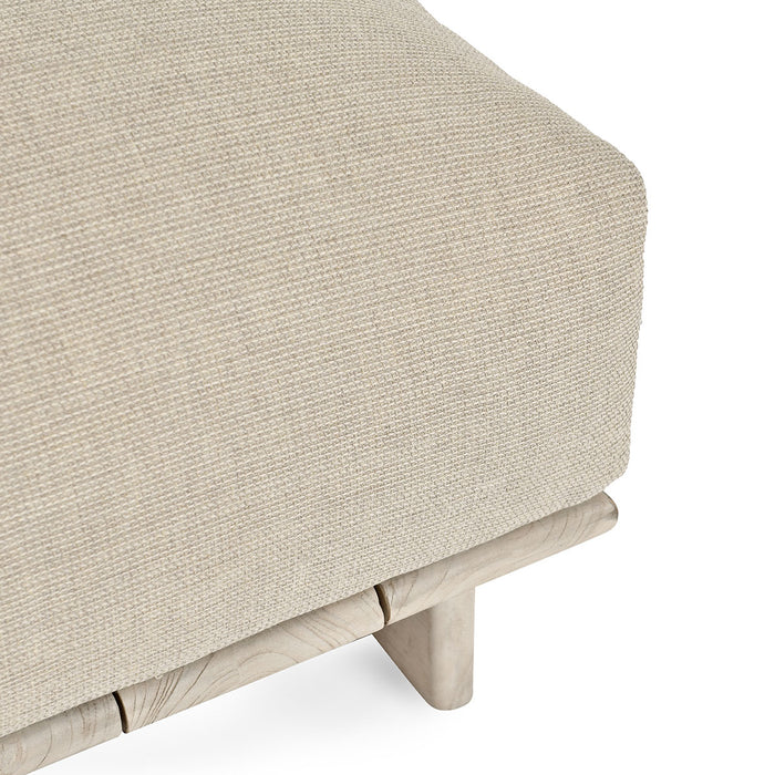 Classic Home Furniture - Livia Teak Outdoor Sofa Taupe - 53051647SF