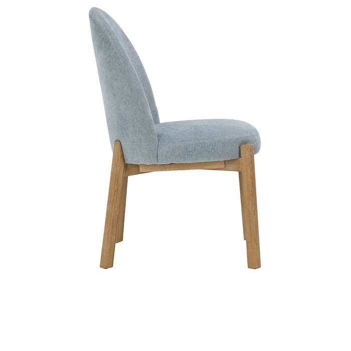 Classic Home Furniture - Joanie Upholstered Dining Chair Dream Blue - 53051650 - GreatFurnitureDeal